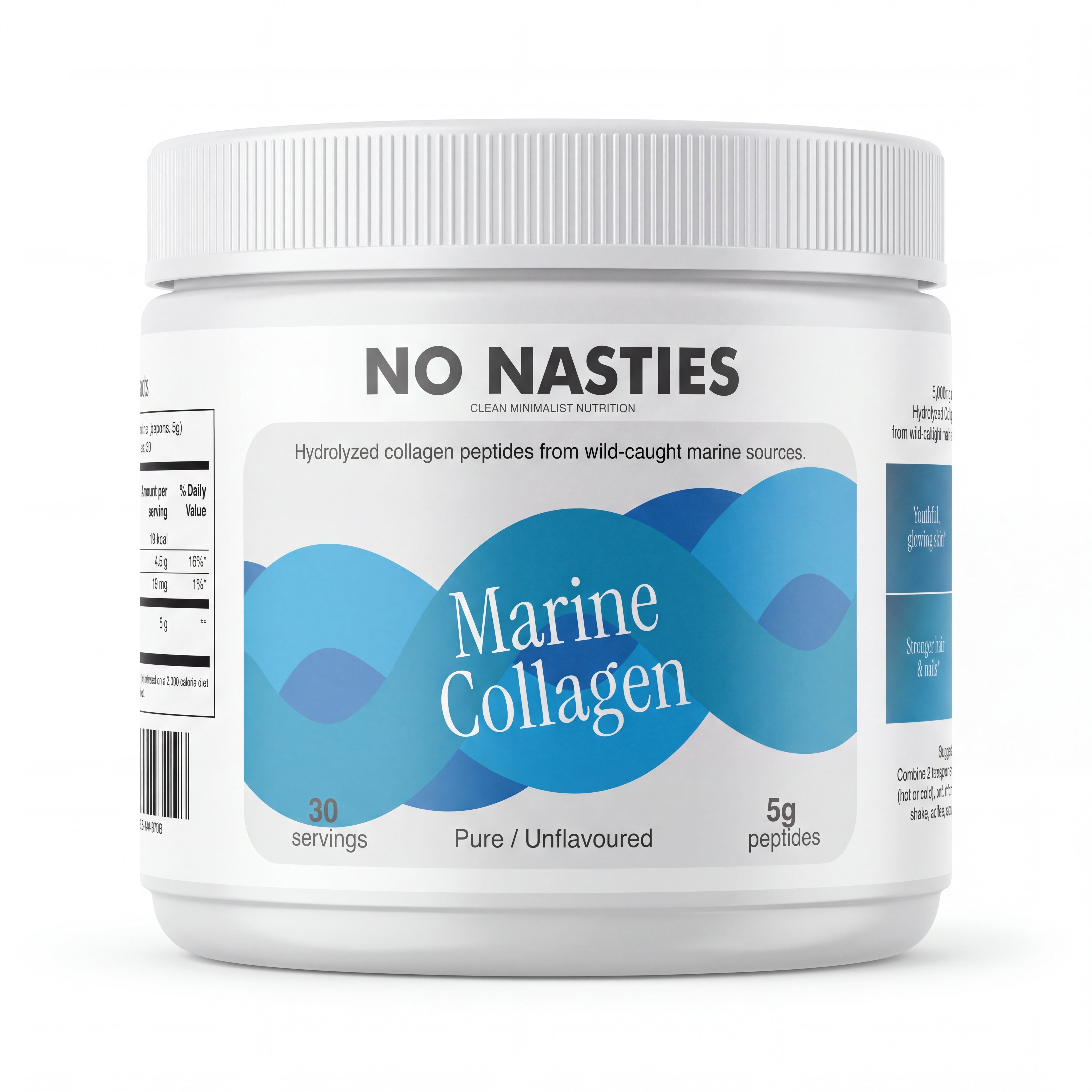 Marine Collagen - Wild Caught, Hydrolyzed Peptides